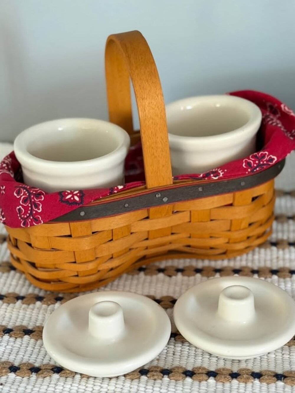 Longaberger BBQ buddy basket. Small. 25 years old!